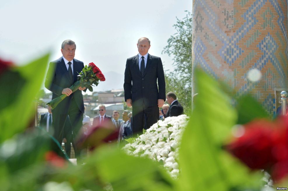 vladimir putin shavkat mirzijeev 1