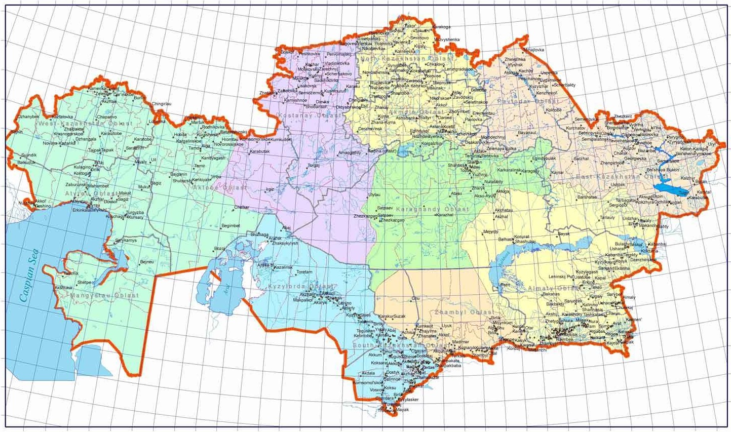 map kazahstan 1